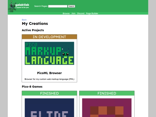creations screenshot