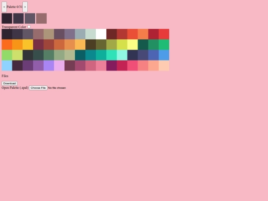 sparrow/palette screenshot