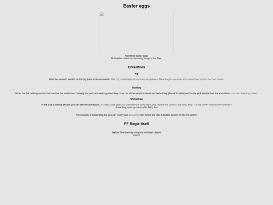 eastereggs screenshot