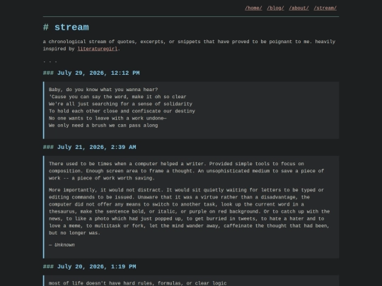 stream screenshot