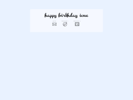 ione/bday2018 screenshot