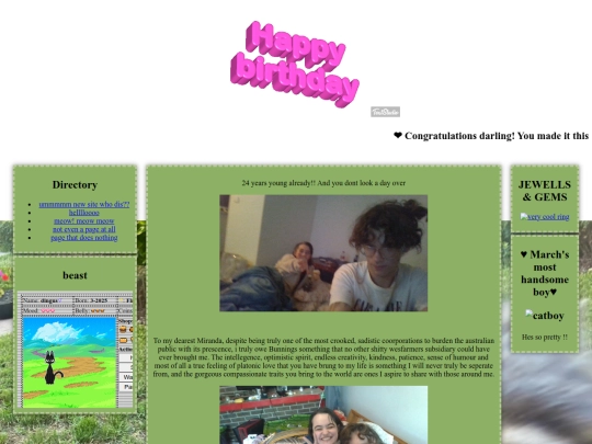 birthdaybitch screenshot