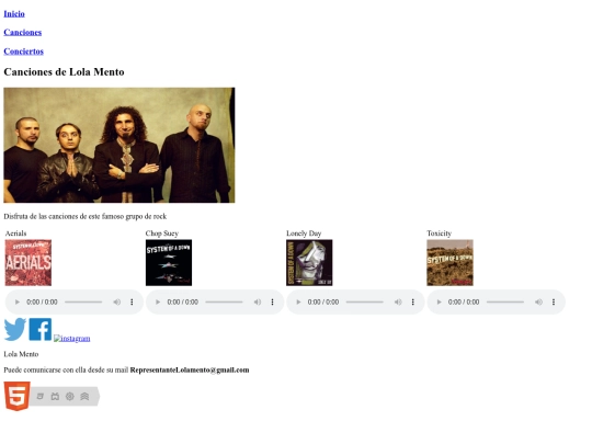 canciones screenshot