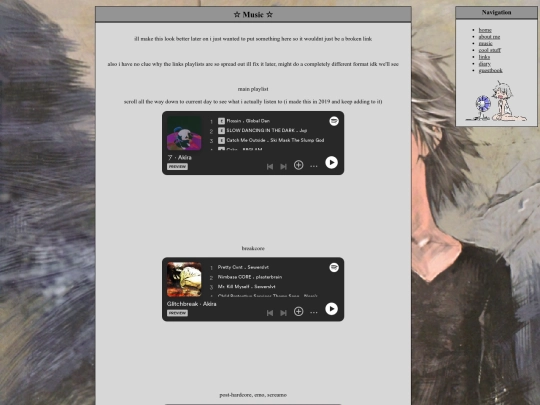 music screenshot