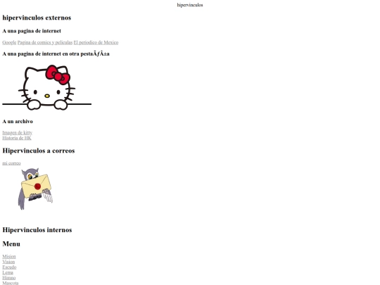 hipervinculos screenshot