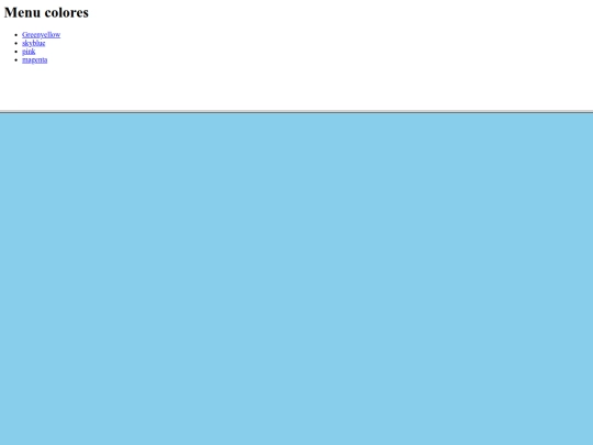 menuframe screenshot