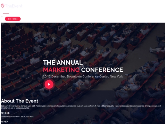 TheEvent screenshot