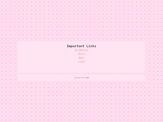 links screenshot