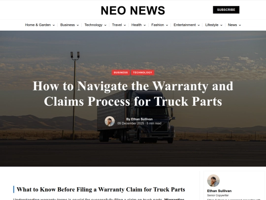 truck-parts-buying-guide screenshot