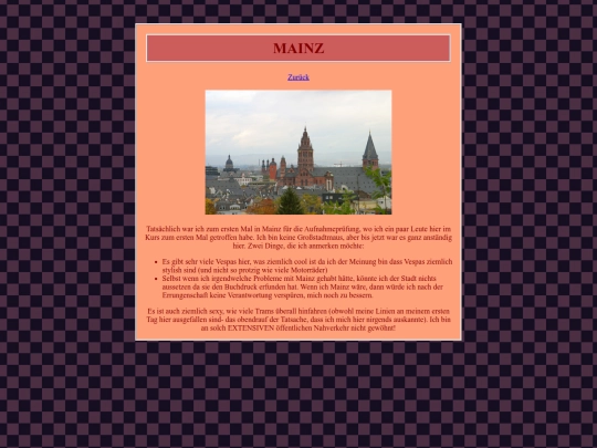brief/MAINZ screenshot