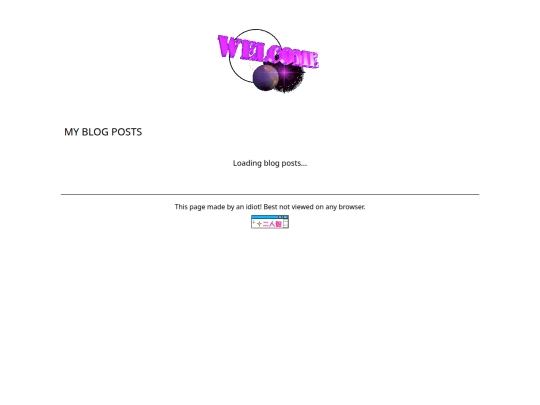 blog screenshot