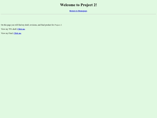 Project2 screenshot