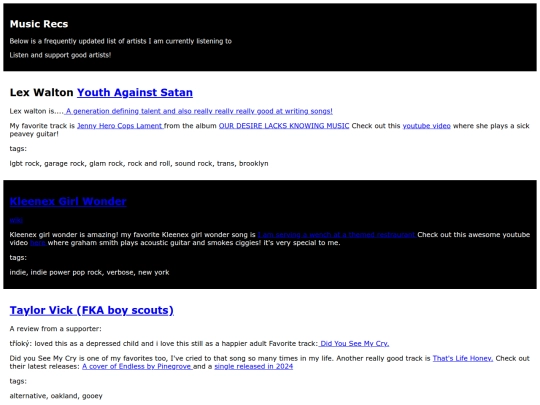 recs screenshot