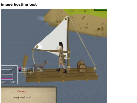 test screenshot