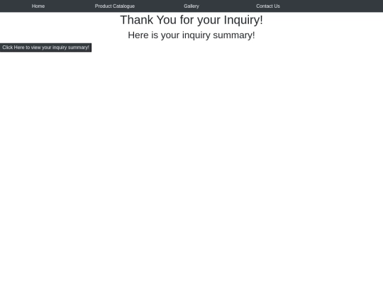 contact-inquiry screenshot