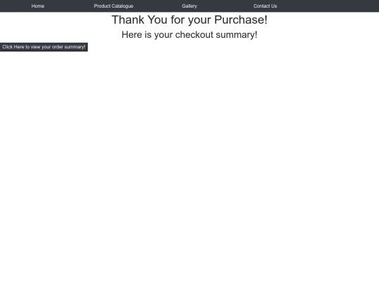 thankyou screenshot