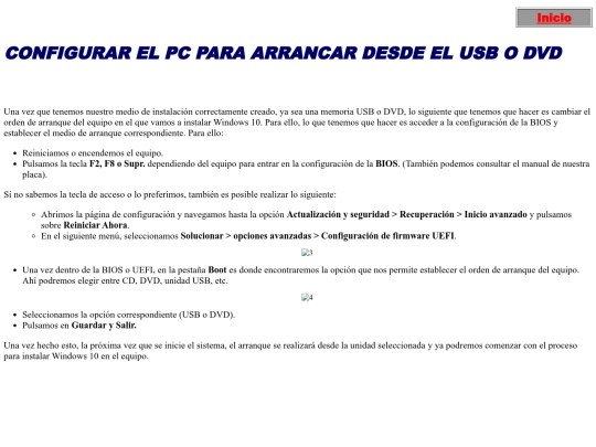 configurar screenshot