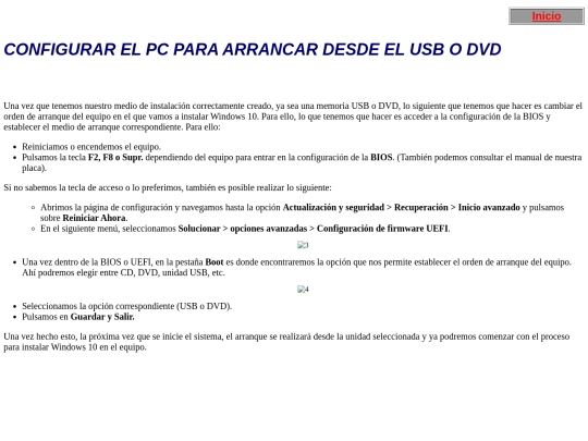 html/configurar screenshot