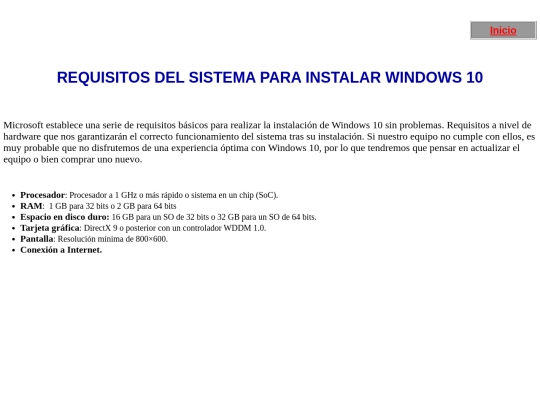 html/requisitos screenshot