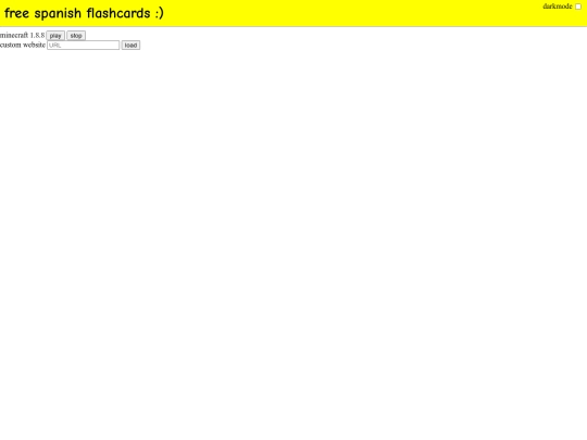 freespanishflashcards screenshot