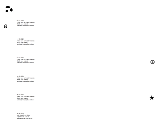 roupas screenshot