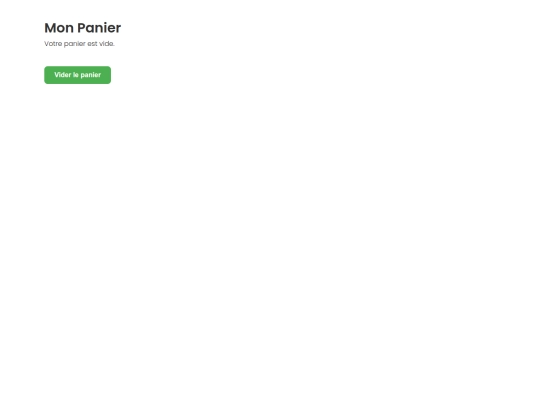 panier screenshot