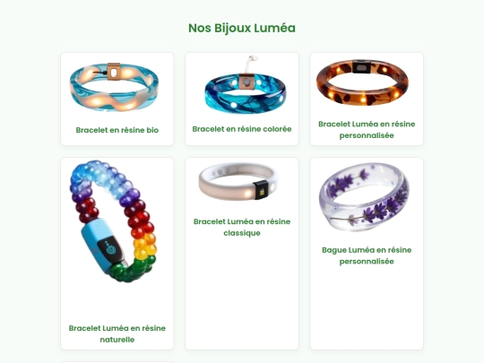 produits screenshot