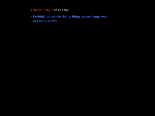 Colin_s Humpty Dumpty screenshot