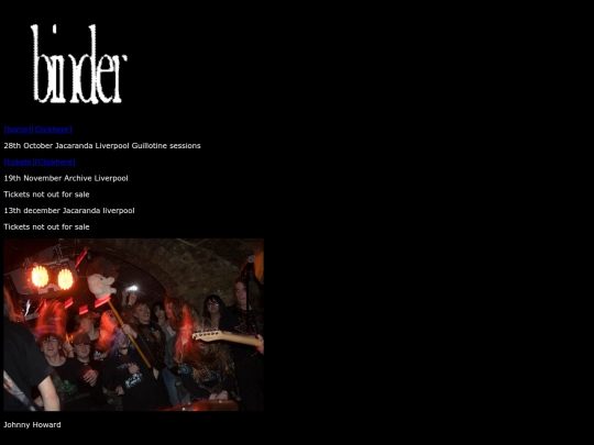 Gigs screenshot