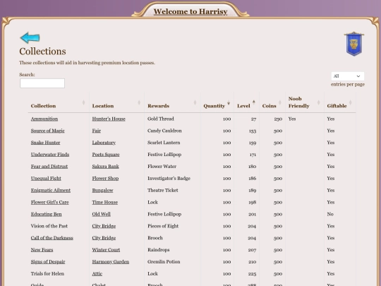collections screenshot