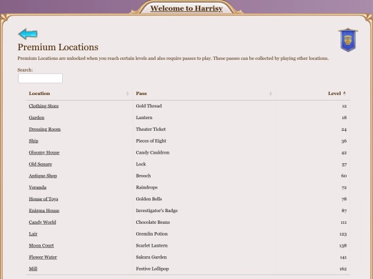 premium-locations screenshot