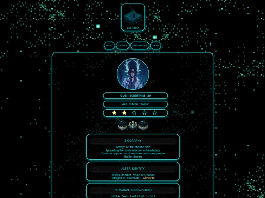 hauntedarchives/alters/cub screenshot