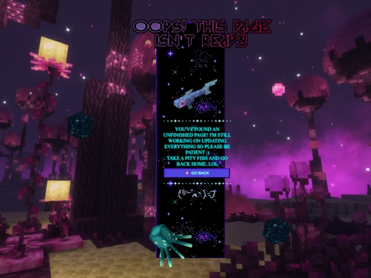 hauntedarchives/links screenshot