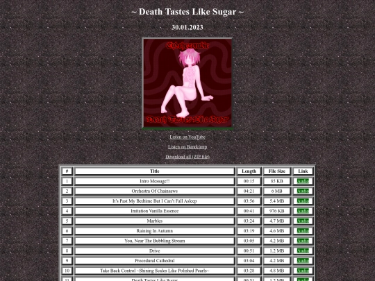 music-download/death-tastes-like-sugar screenshot