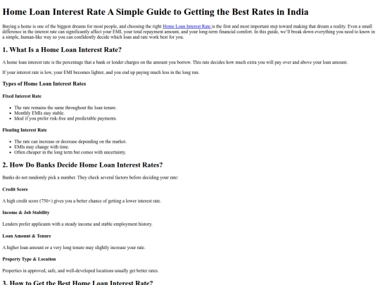 HomeLoanInterestRate screenshot