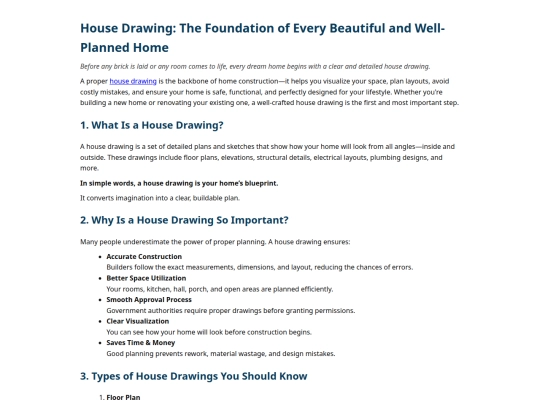 HouseDrawing screenshot
