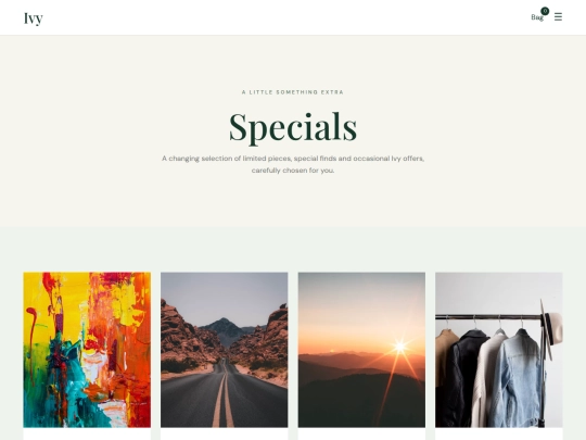 specials screenshot
