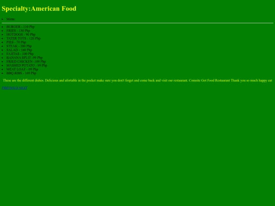 OurMenu screenshot