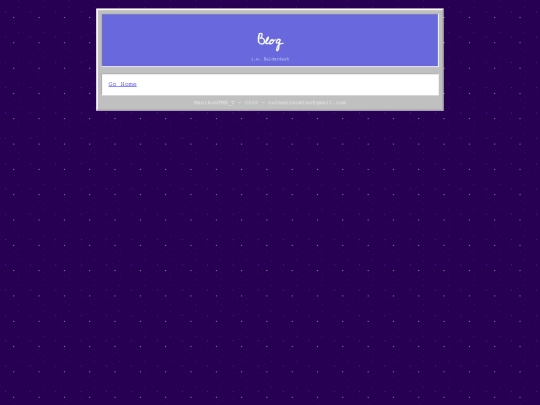 blog screenshot