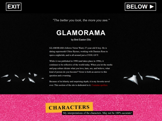 fun/glamorama screenshot