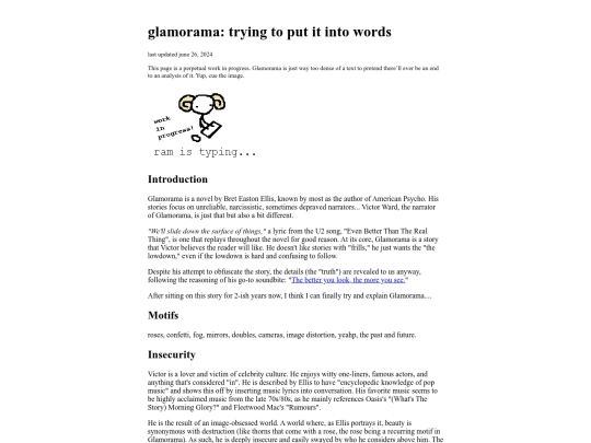 glam screenshot