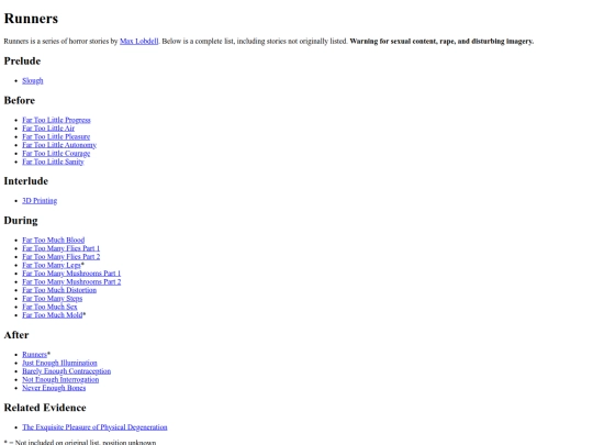 library/runners screenshot