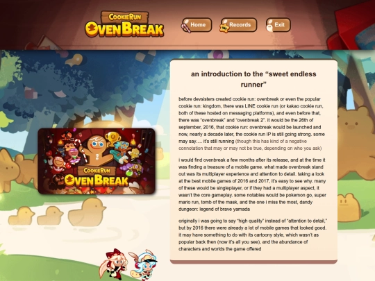 memory/cookierun screenshot