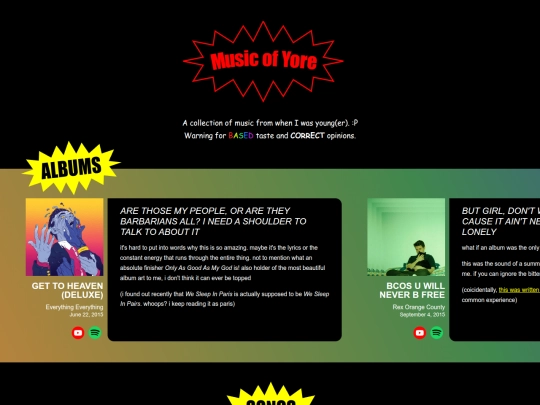 music/musicofyore screenshot