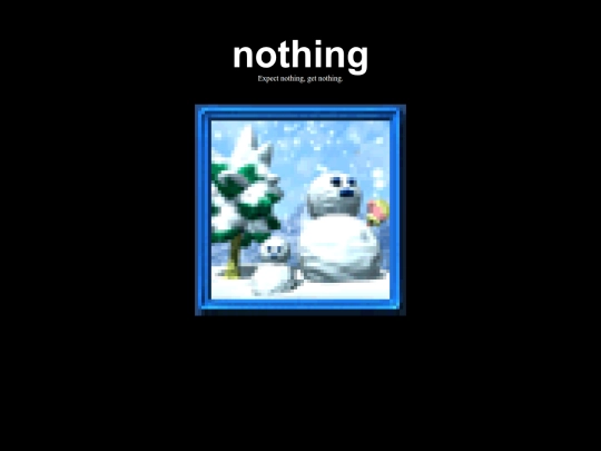 nothing screenshot