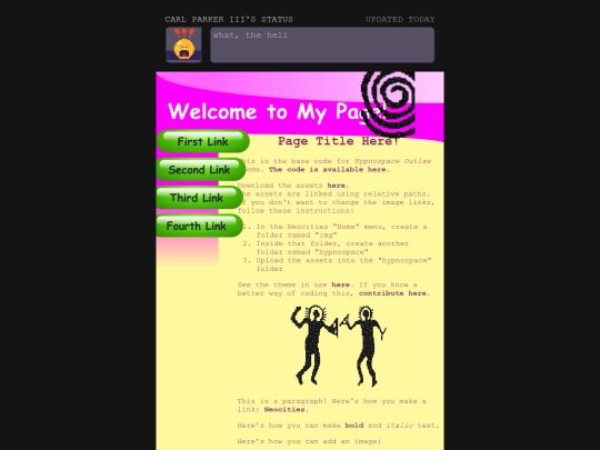 themes/base/hypnospace screenshot