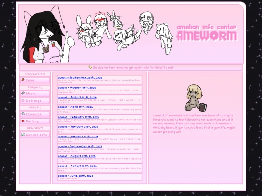 writing screenshot