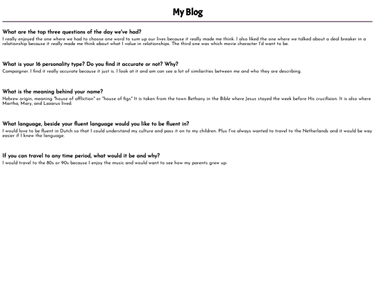 blog screenshot