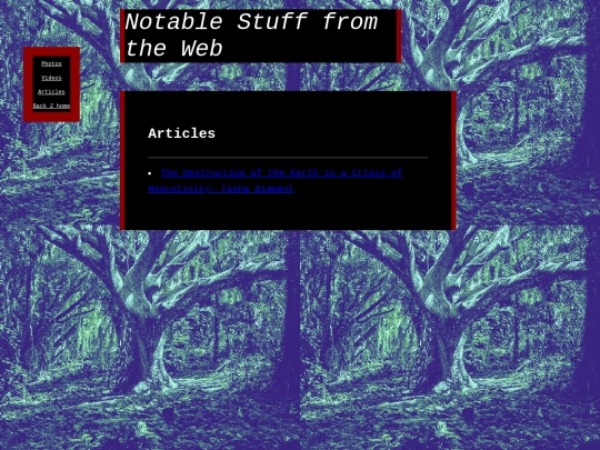 articles screenshot