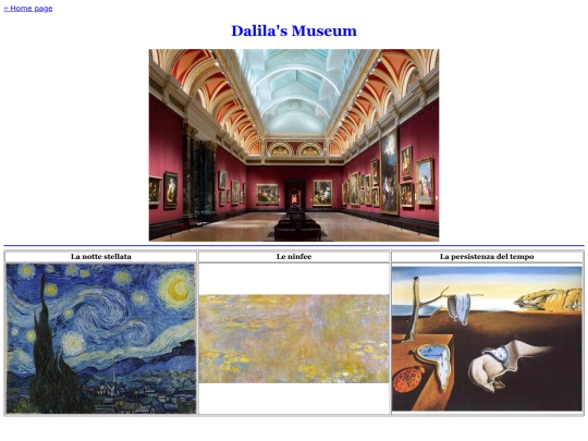 museo/museo screenshot